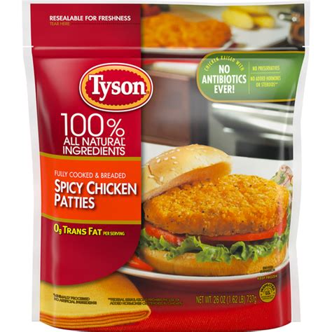 tyson spicy chicken patties|spicy chicken patties tyson costco.